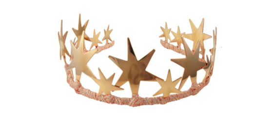 The rose gold tiara of your celestial dreams.