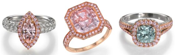Stunning colored diamond rings by Butani! So beautiful.