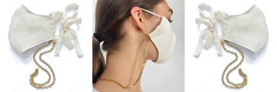 Lady Grey mask chains: jewelry for your mask!