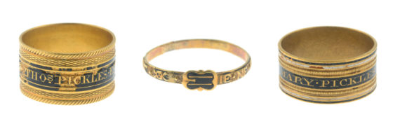 100 years of grief in one mourning ring collection.