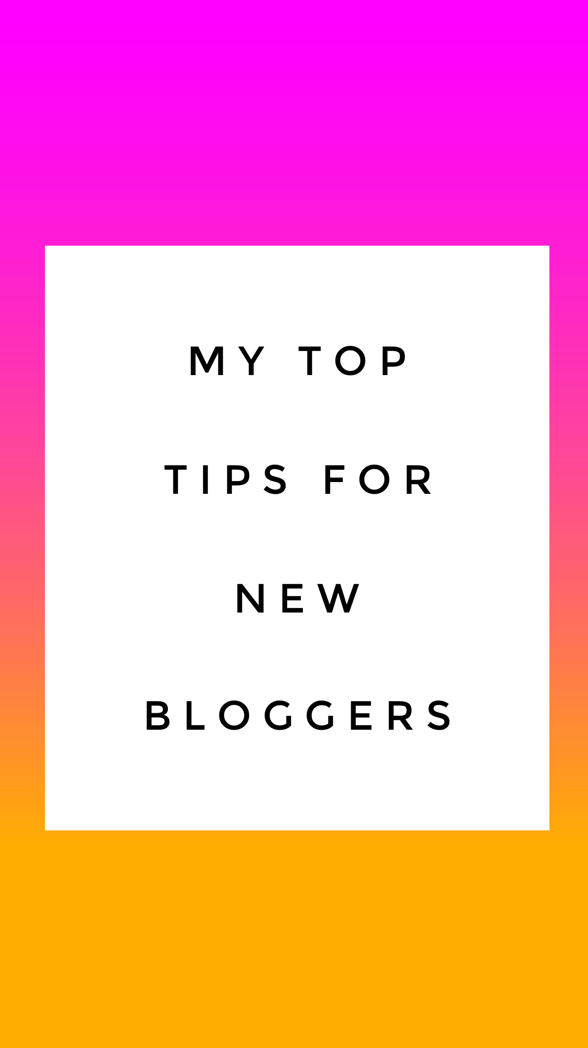 My Best Advice For New Bloggers. - Diamonds In The Library