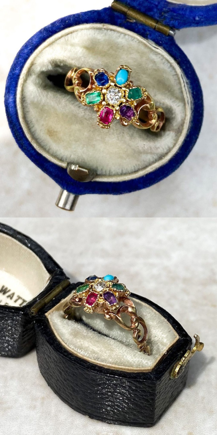 What is acrostic jewelry? Diamonds in the Library