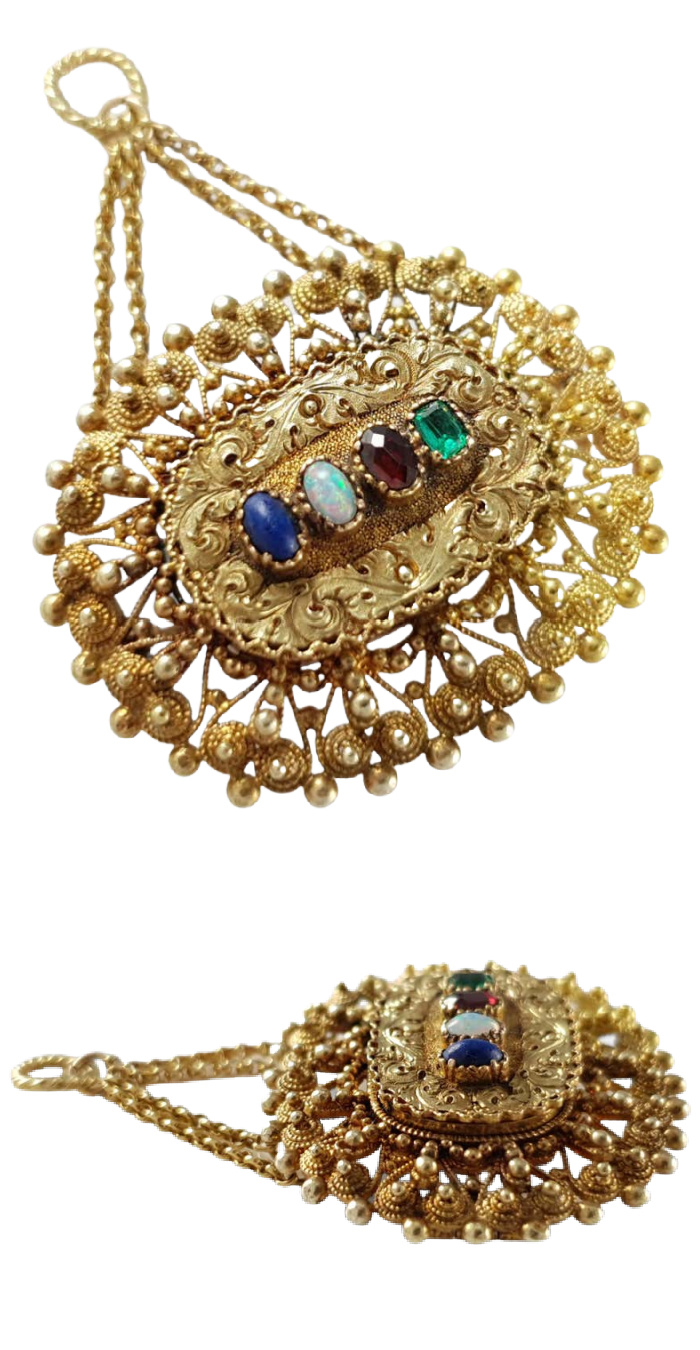 What is acrostic jewelry? Diamonds in the Library