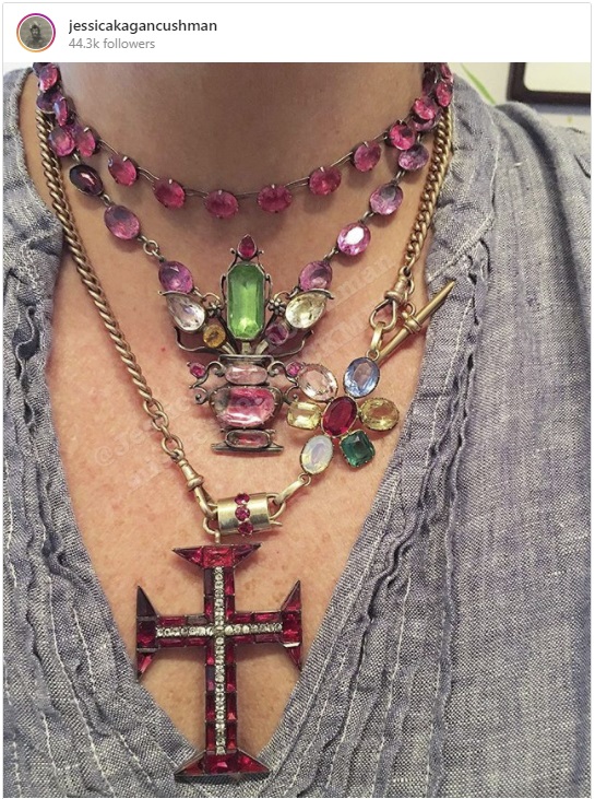 Neck Mess How to layer necklaces: #neckmess legends. - Diamonds in the Library