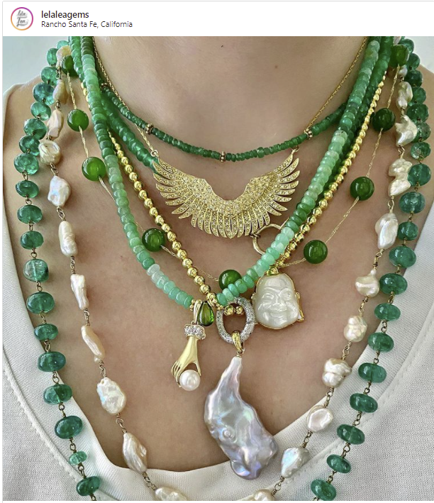 Neck Mess How to layer necklaces: #neckmess legends. - Diamonds in the Library