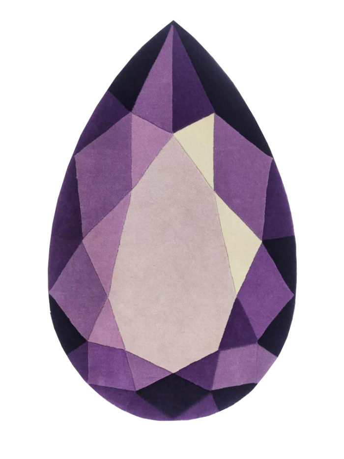 Gemstone Rug Bejewel your floor with a gemstone rug - Diamonds in the Library
